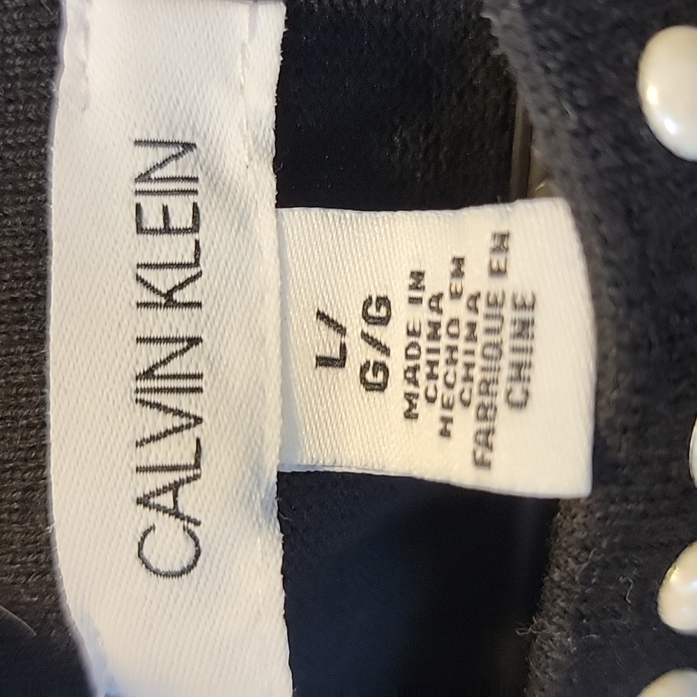 Calvin Klein Jewel Neck Sweater Size L - Picture 3 of 5
